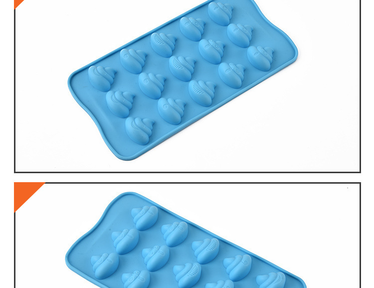 15連硅膠蛋糕模,便便圖案巧克力模,粑粑圖案翻糖模 15連硅膠蛋糕模,便便圖案巧克力模,粑粑圖案翻糖模